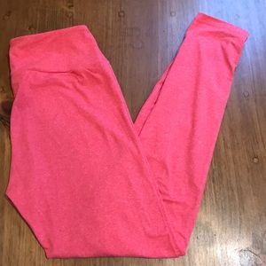 LuLaRoe pink OS leggings